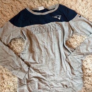 Nike New England football Patriots Sweatshirt - Gray and Navy